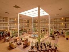 The Atrium of Belleville lobby