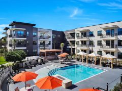 Discovery Village Deerwood Independent Living swimming pool
