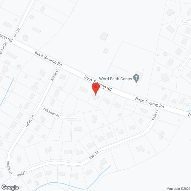Map of the neighborhood around Helping Hands Family Care Home