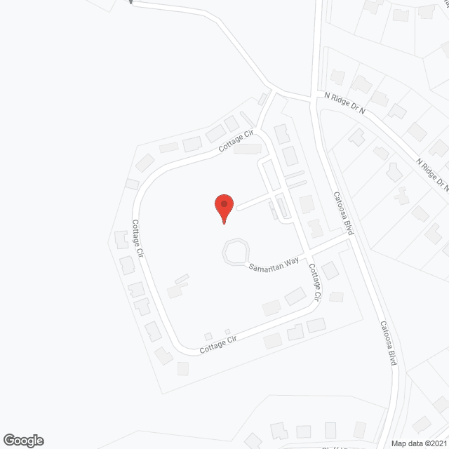 Map of the neighborhood around Good Samaritan Society - Fairfield Glade