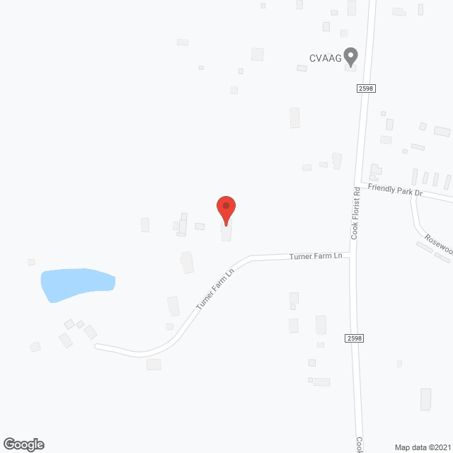 Map of the neighborhood around Chilton Family Care Home