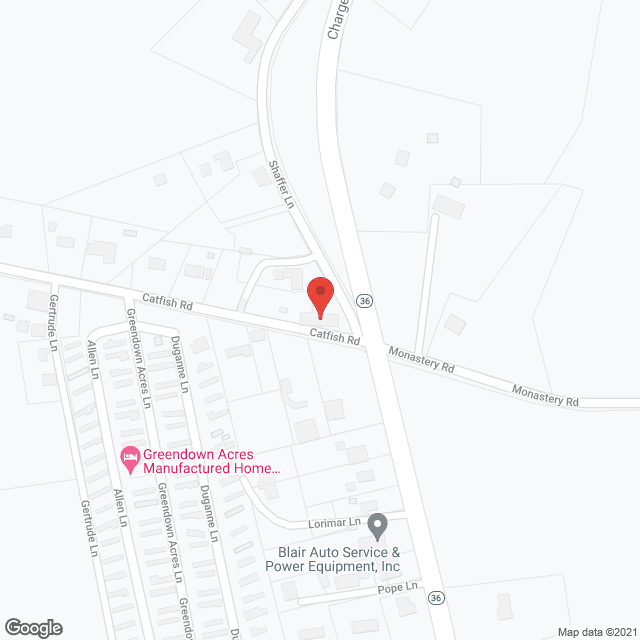 Map of the neighborhood around Autumn Estate Personal Care Home