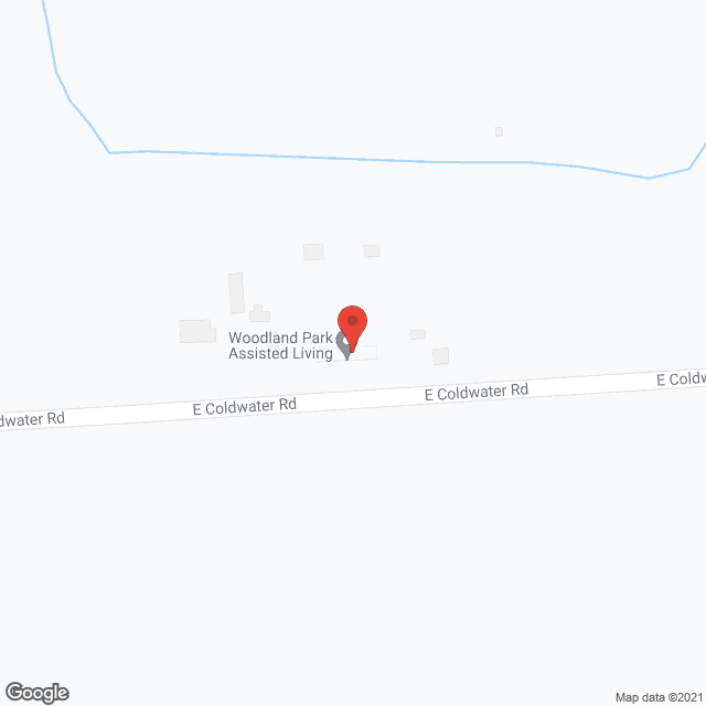 Map of the neighborhood around Woodland Park Assisted Living