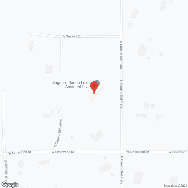 Map of the neighborhood around Saguaro Ranch Luxury Assisted Living