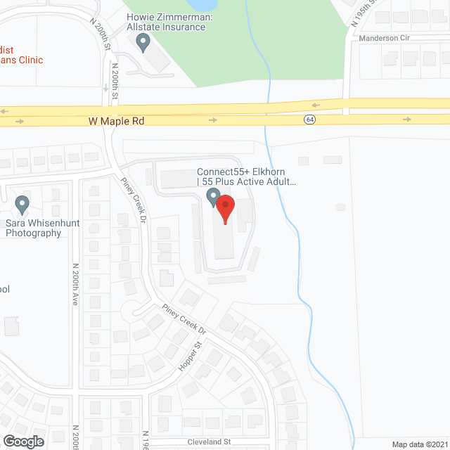 Map of the neighborhood around The Grand Reserve at Elkhorn