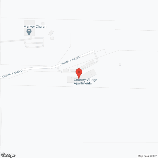 Map of the neighborhood around Country Village Apartments