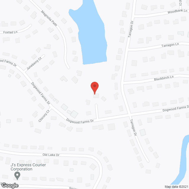 Map of the neighborhood around Happy Hearts Personal Care Home