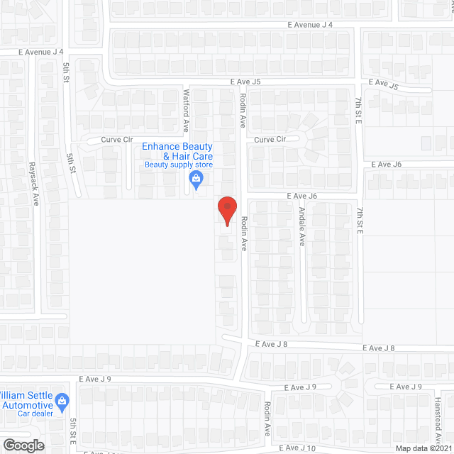 Map of the neighborhood around Diana's Marian Res. Care Facility 1 LLC
