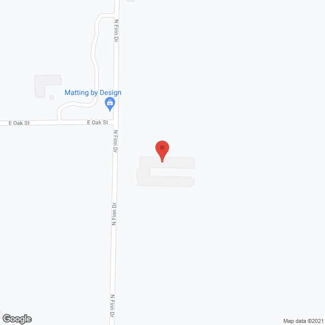 Map of the neighborhood around Homestead of Algona