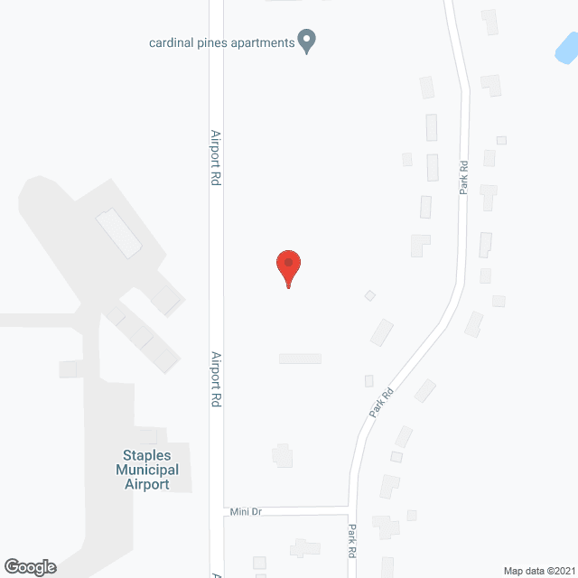 Map of the neighborhood around Lakewood Pines Senior Housing
