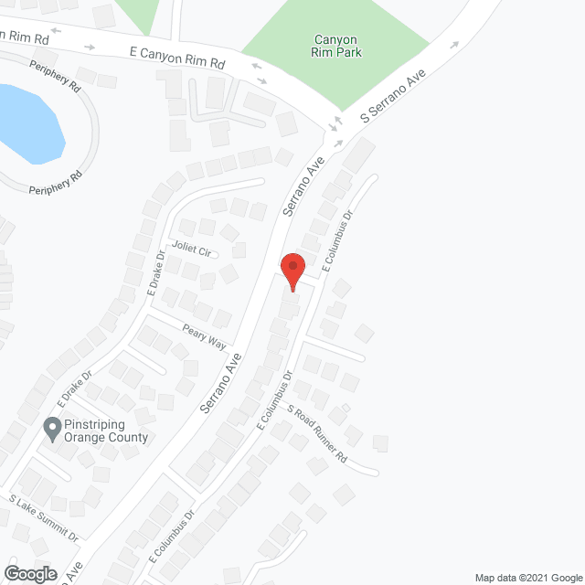 Map of the neighborhood around Comfort Keepers Home Care II