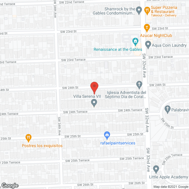 Map of the neighborhood around Hernandez, Reinaldo