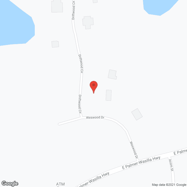 Map of the neighborhood around Colony Manor