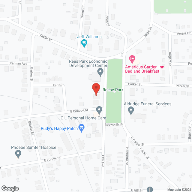 Map of the neighborhood around PEACH HOUSE