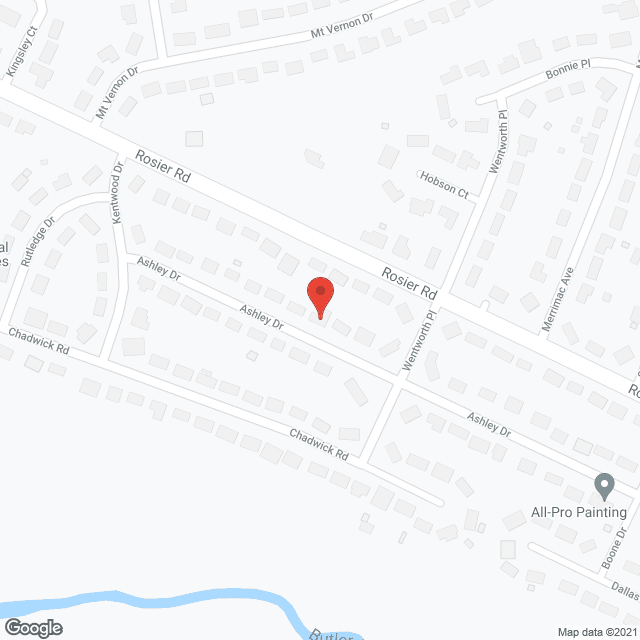 Map of the neighborhood around By His Grace Personal Care Home