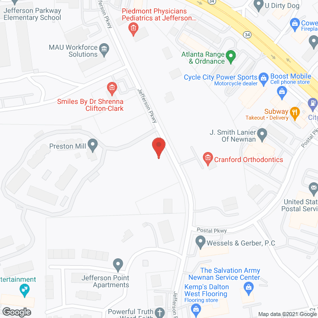 Map of the neighborhood around Bobbi Personal Care Home IV