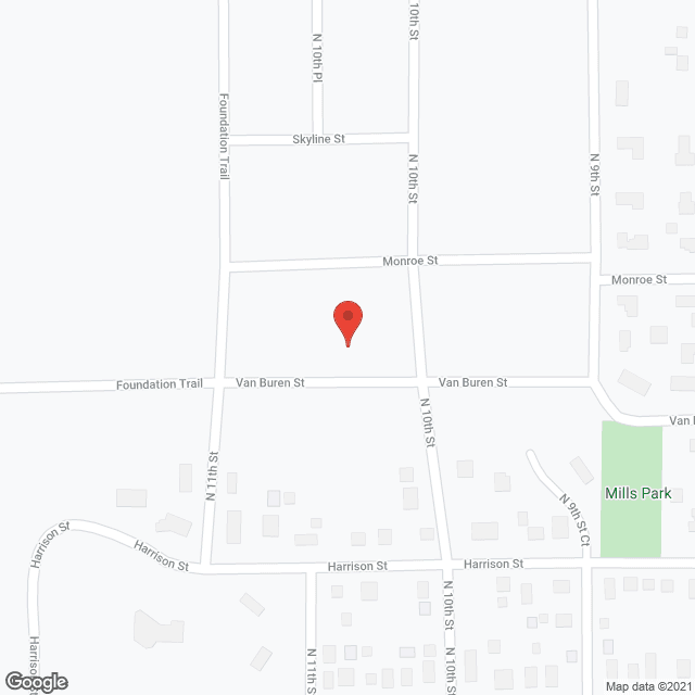 Map of the neighborhood around My Place