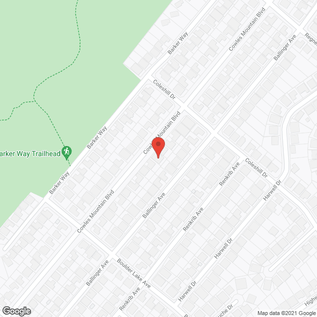 Map of the neighborhood around Miss Emma's