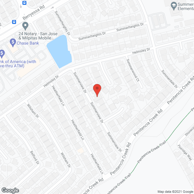 Map of the neighborhood around Golden Flower Residential Care for the Elderly