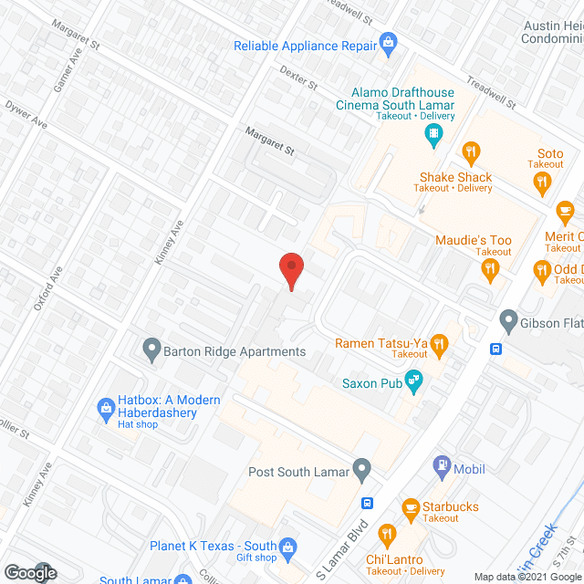 Map of the neighborhood around Mary Lee Foundation Rehabilition Center