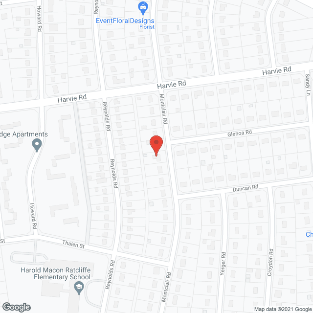 Map of the neighborhood around Holbert Top Care