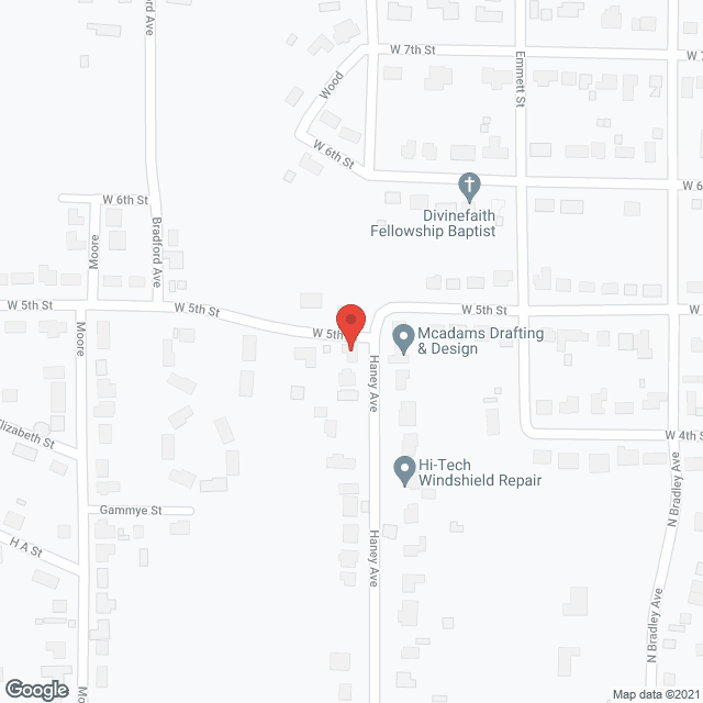Map of the neighborhood around Christopher Homes of El Dorado