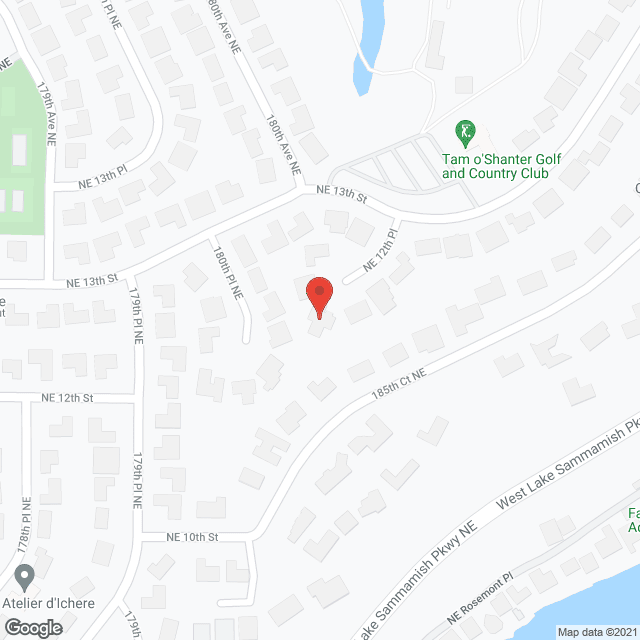 Map of the neighborhood around Angelic Quest I
