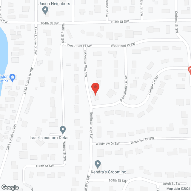Map of the neighborhood around The Good Shepherd