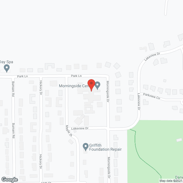 Map of the neighborhood around Morningside Center