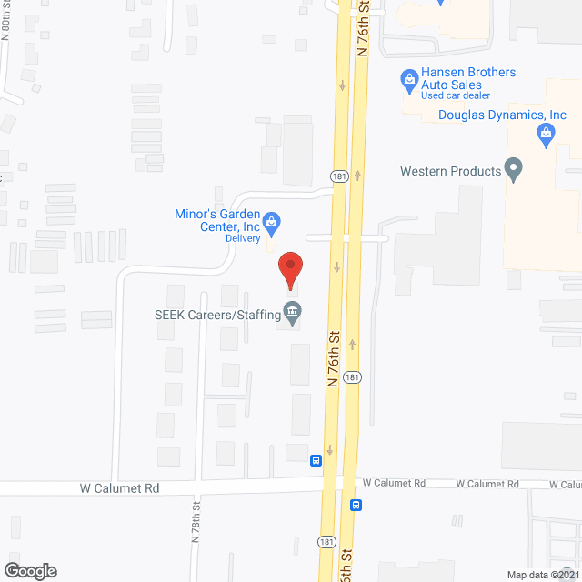 Map of the neighborhood around Community Institute For Family