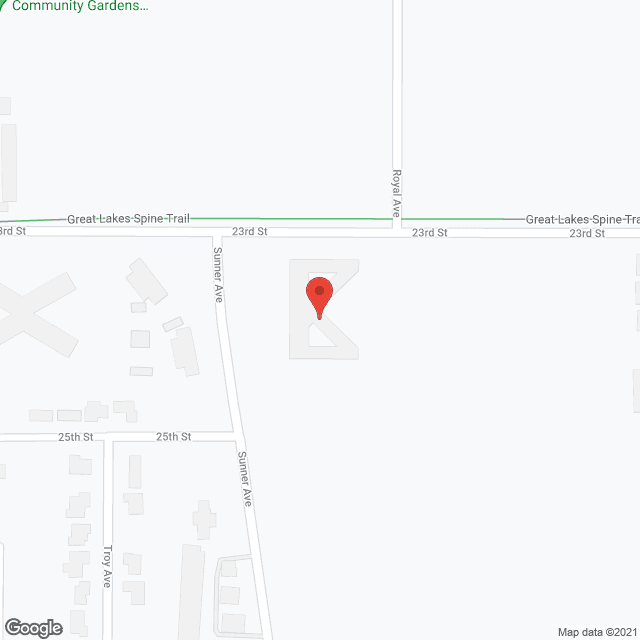 Map of the neighborhood around Wel-Life At Spirit Lake