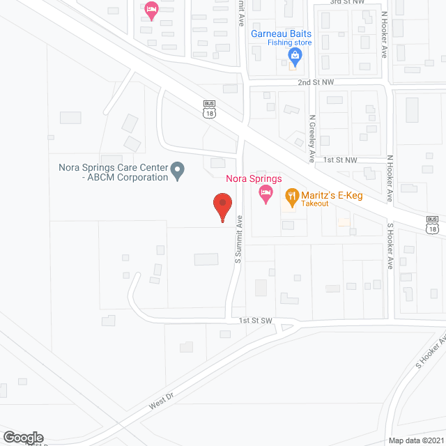 Map of the neighborhood around Summit Heights Independent and Assisted Living