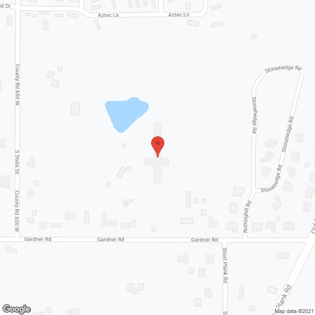 Map of the neighborhood around Pine Lake Manor