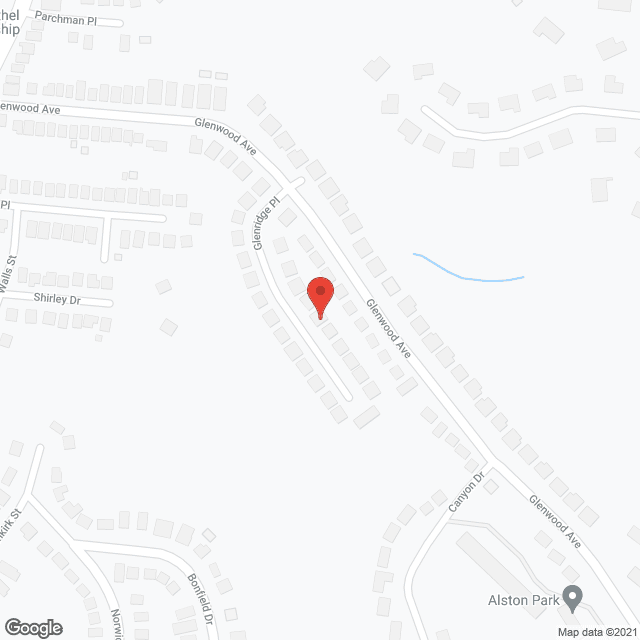 Map of the neighborhood around Maxine's Adult Care Homes Inc