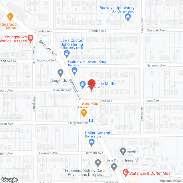 Map of the neighborhood around Finest Care