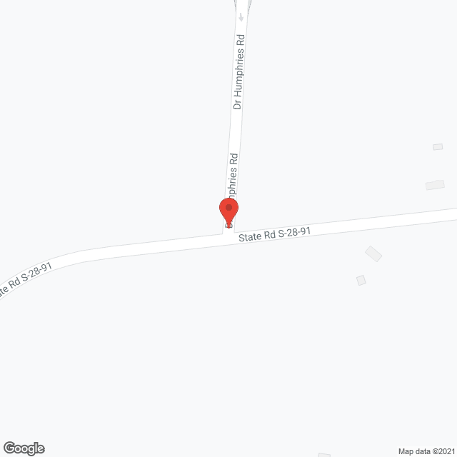 Map of the neighborhood around JC Laraes South Winds Retirement Comm