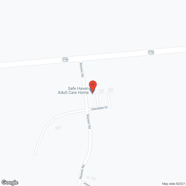 Map of the neighborhood around Safe Haven Adult Care Home