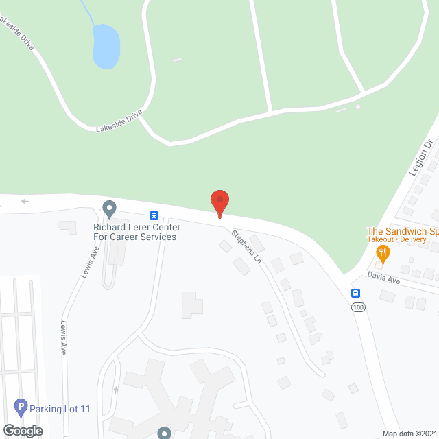 Map of the neighborhood around The Knolls