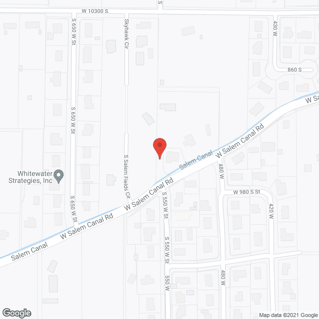 Map of the neighborhood around Beehive Homes of Salem