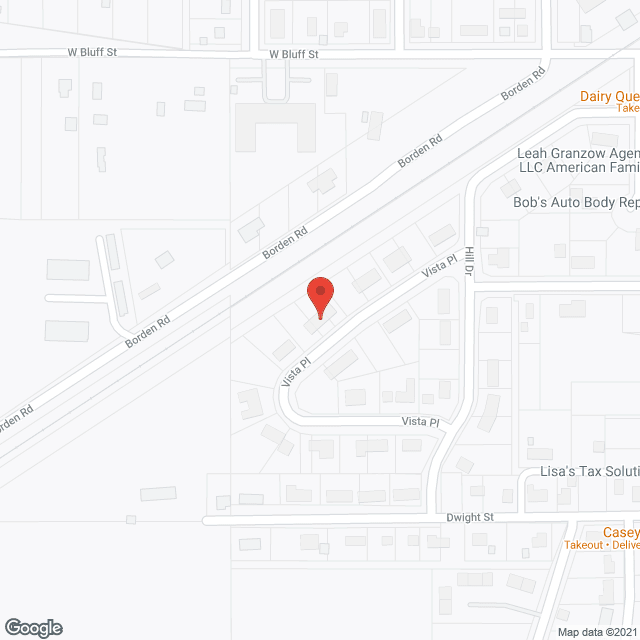 Map of the neighborhood around All Care Inc