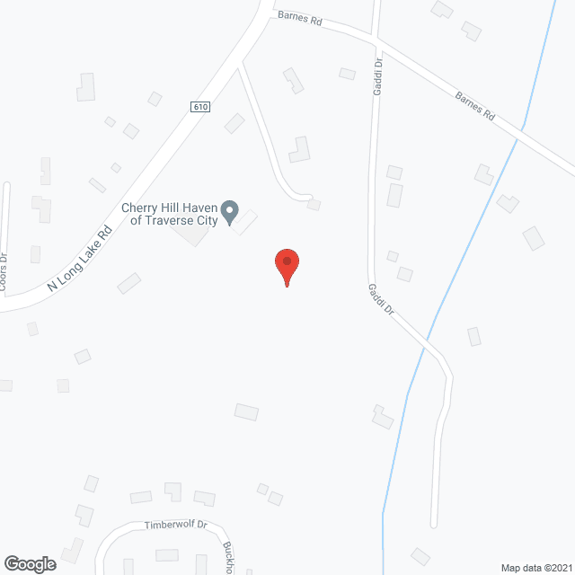 Map of the neighborhood around Cherry Hill Haven
