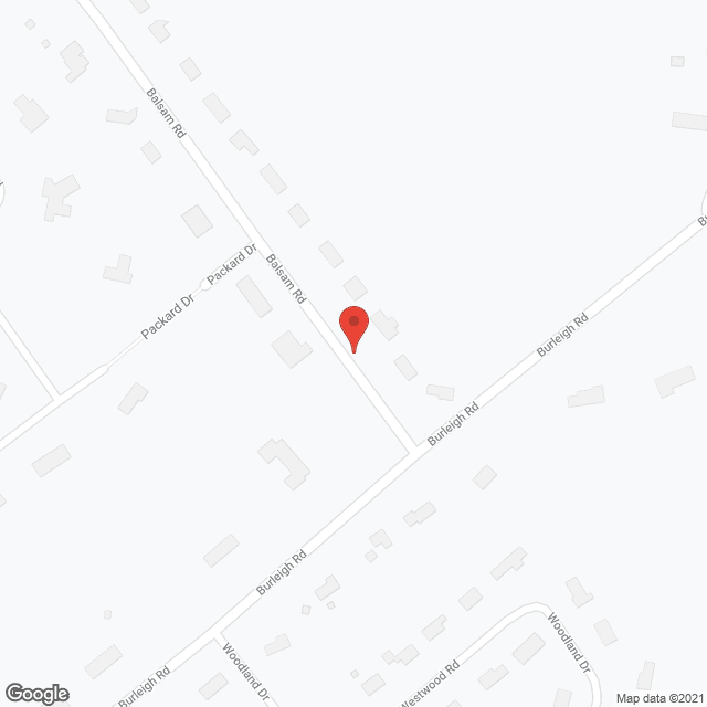Map of the neighborhood around Park East Apartments and Villa