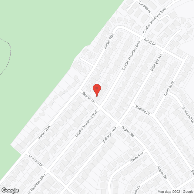 Map of the neighborhood around Independence House