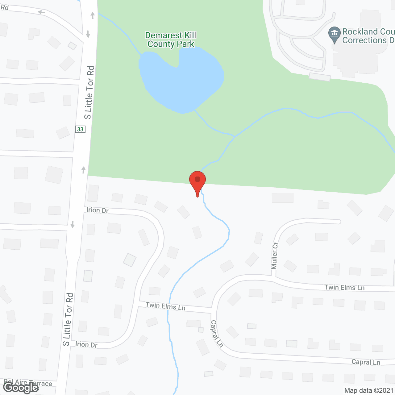 Map of the neighborhood around The Chelsea at New City