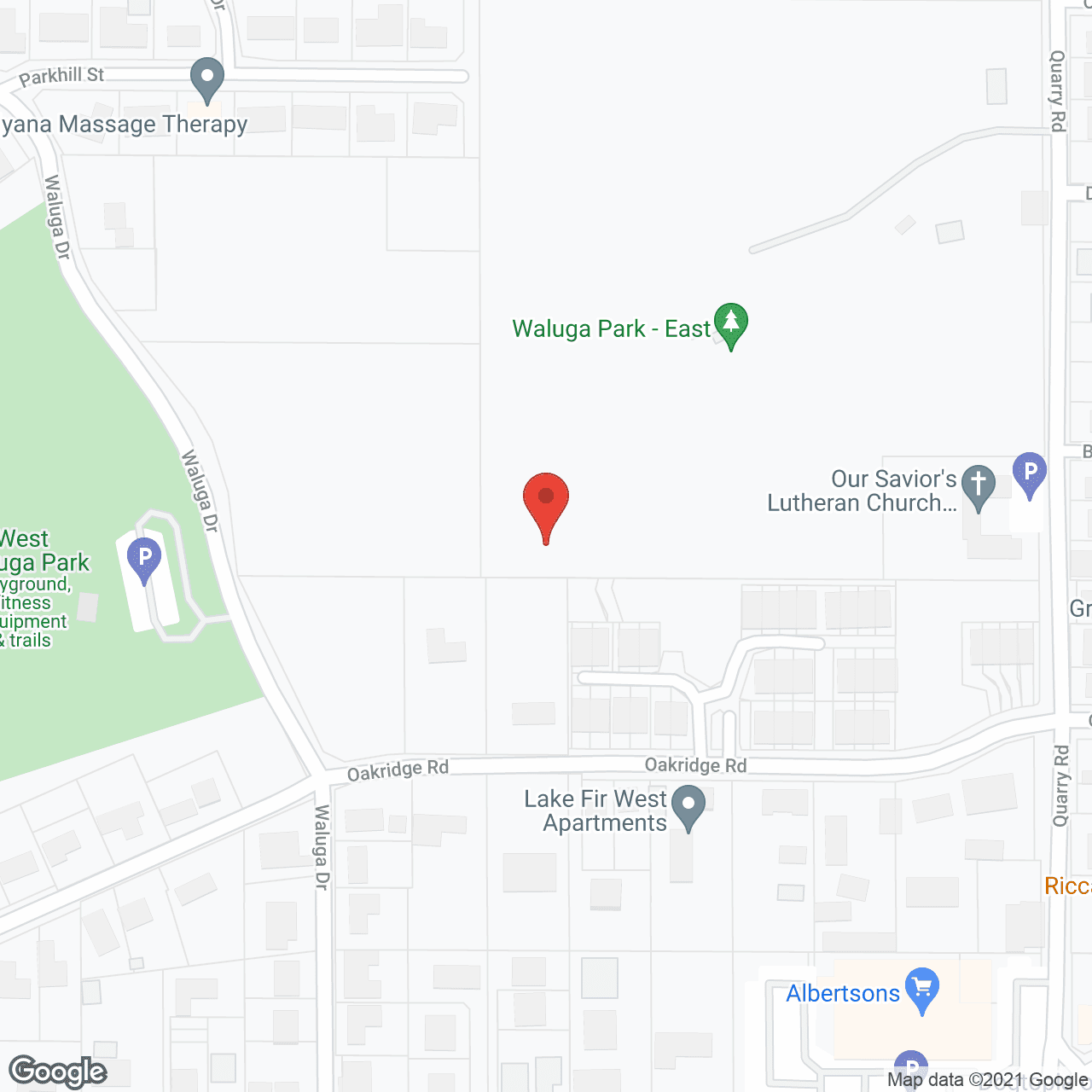 Map of the neighborhood around Lysander's Adult Care Home, LLC