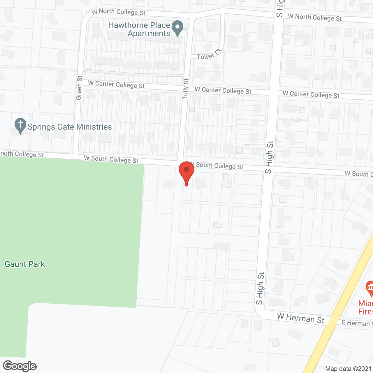 Map of the neighborhood around Friends Care Community Assisted Living