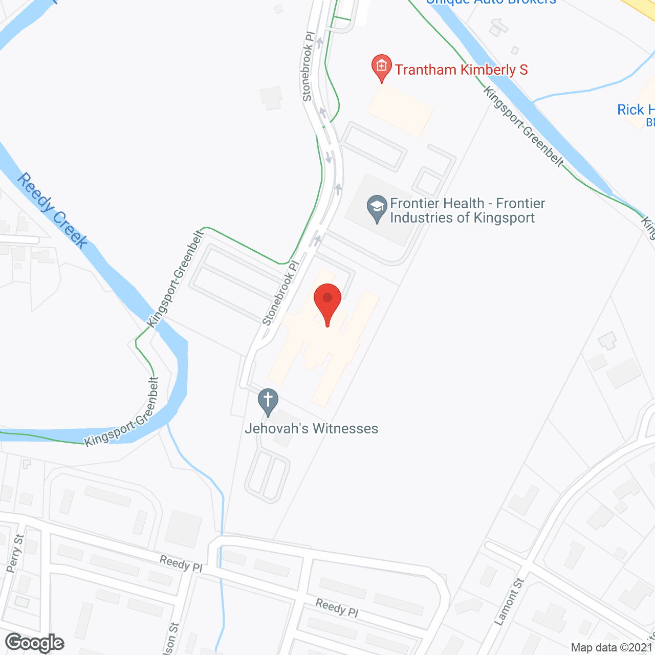 Map of the neighborhood around Orchard View Post-Acute and Rehabilitation Center