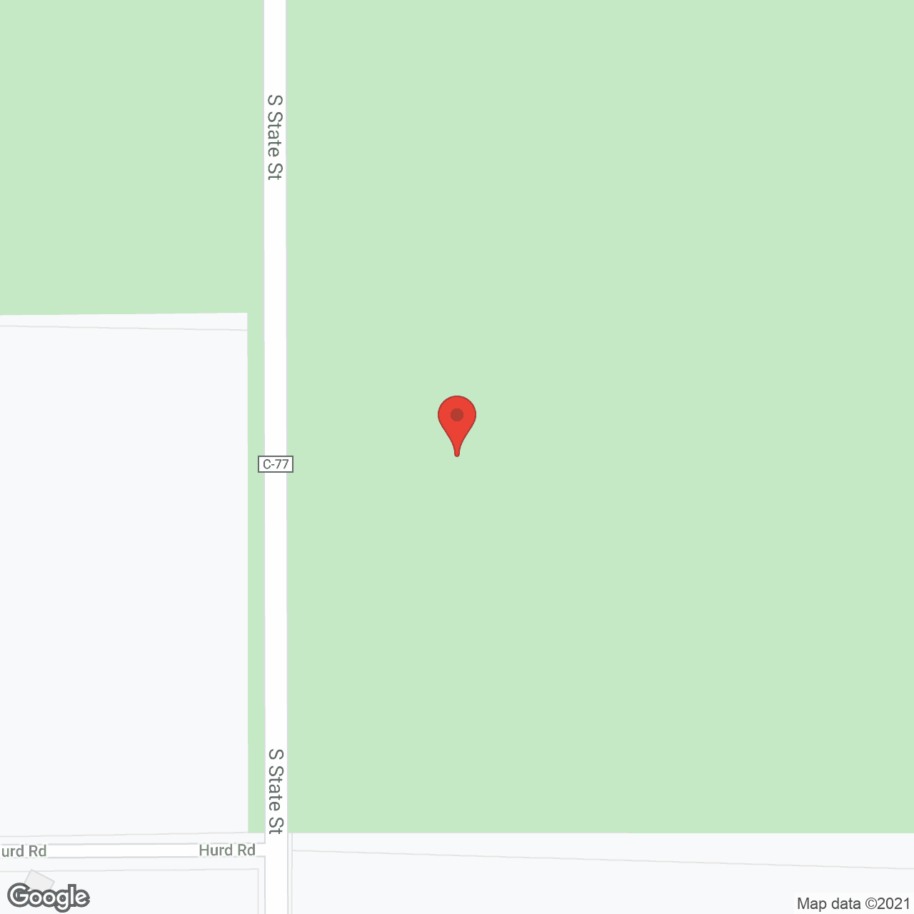 Map of the neighborhood around Pineview Cottage