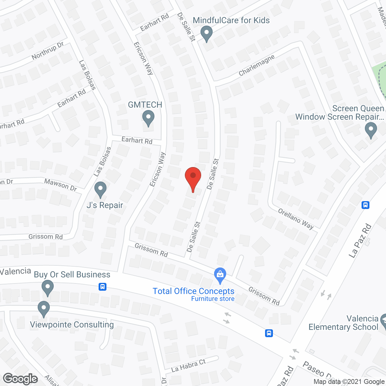 Map of the neighborhood around Golden Coast Senior Living #11