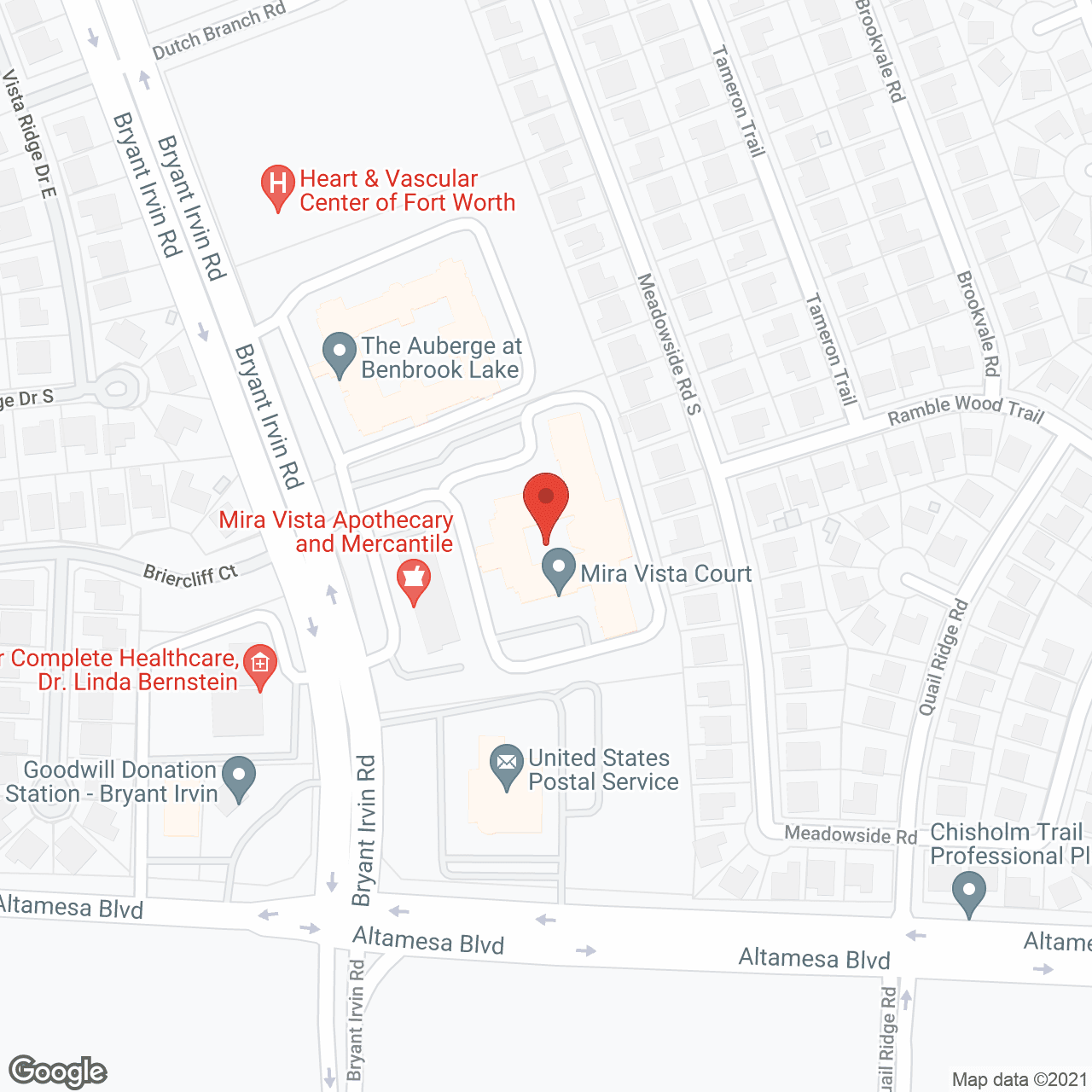 Map of the neighborhood around Fundamental - Cedar Pointe Health and Wellness